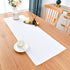 36 Inches 12X36 Inch Farmhouse White Table Runner Small Short Table Runners Coffee Table Runner for Dresser Living Room