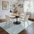 6x9, Bavni Vintage Floral Rugs Washable Area Rug with Non Slip Backing, Low Pile for Living Room,Nursery,Bedroom & Home