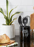 DII Kitchen Accessories Retro Collection - Black Ceramics Utensil Holder