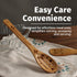 Premium Bamboo Wooden Spoons for Cooking, Ideal Gifts for Mom from Daughter - Wooden Cooking Utensils