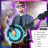 Naturahand 10 Set Pieces Inflatable Instruments Party Props Photo Booth Props Inflatable Guitar Saxophone Bass Lute