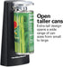 Hamilton Beach Electric Automatic Can Opener, Black (76702) with Easy-Clean Detachable Cutting Lever, Knife Sharpener,