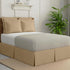 Bed Maker's Levinsohn FRE23602MOCH10 Soft Microfiber Luxury Hotel Pillow Shams (2 Pack), Mocha, Standard/Queen