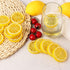 20pcs Mini Simulation Lemon Slices, Fake Plastic Fruit Model for Wedding Decoration, Photography Props, Basket Display