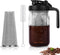 Cold Brew Coffee Maker, 32oz Pitcher with Stainless Steel Super Dense Filter, Durable Glass, BPA Free