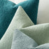 Pack 1 Decor,12x20 Inch MIULEE Textured Boucle Throw Pillow Cover Teal Accent Solid Lumbar Spring Pillow Case