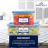 Dissolvable Food Labels for Food Containers - Made in USA - Great for Food Prep, Pantry, Canning, Freezer, Mason Jar