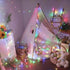 66ft 200 Dimmable Brizled Color Changing Fairy Lights, LED Easter Fairy Lights with Remote, Pastel Twinkle Light