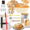 KOSBON 24 PCS Sourdough Starter Kit w/ 34oz Sourdough Starter Jar, Sourdough Bread