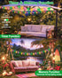 50 25ft Summer 8 LED Hawaiian Beach String Lights Outdoor with Remote, Flamingo Pineapple Palm Tree Fairy Twinkle