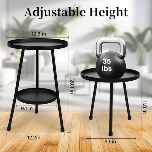 Metal Plant Stand, Plant Stand Indoor Outdoor, Metal Rustproof Flowers, Urban and Rustic Outdoor Plants Stands, Flower