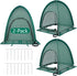 Plant Shade Tent 2 Pack, Pop Up 80% Sun Shade Cover for