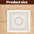Yuomeaz 35 35 Inch White Lace Table Cloth, x Square Lace Tablecloth, Vintage Embroidered Style Crochet Tablecloths