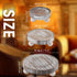 VIVIRBIEN 3PCS Wood Risers for Decor Mini Wooden Stool Display Stand with Removable Feet Farmhouse Rustic Decor Risers