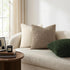 Pack 2 18x18 Inch, decorUhome of Throw Pillow Covers Faux Fur Decorative Sherpa Pillow Covers Fuzzy Accent Soft