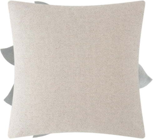 3D 18x18 Inch JWH Iris Flower Throw Pillow Cover Decorative Floral Accent Pillow Case Stereo Cushion Handmade