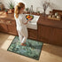 2x3 GarveeHome Entryway Area Rug Non Slip Front Door Forest Rugs, Washable Indoor Kitchen Floor Mat Soft Low-Pile Stain