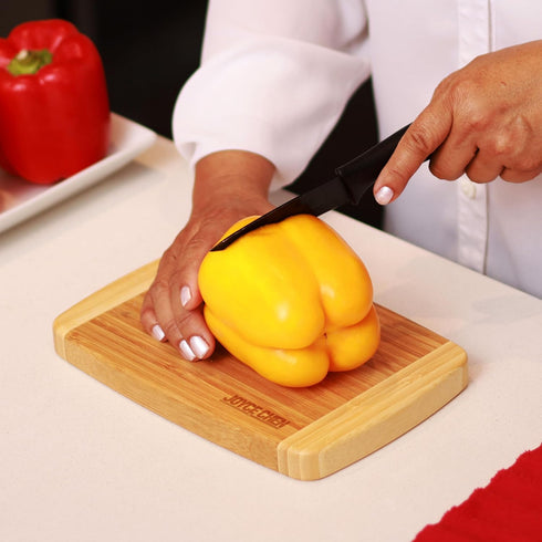 Joyce Chen Compact Bamboo Cutting Board, 5x7 Inches
