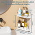 2-Tier Counter Counter, BOIVSHI Bathroom Organizner, Bathroom Organizers and Storage for Bathroom, Kitchen Corner