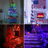33ft 100 4th Color Changing Fairy String Lights, LED Twinkle Lights with Remote & Timer, Multicolor Outdoor Christmas