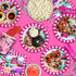 Set 16 Girl Pink Construction Trucks Birthday Party Supplies Plates Napkins Cups Tableware Kit