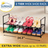 2 Closet, 10 Sundaze Shoe Rack - Tier Shoe Rack for Front Door Entrance, Sturdy Long Shoe Organizer for Bedroom
