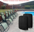 2 32.3" 7.9" 36.6" Oslimea Zero Gravity Chair Covers Pcs, Folding Patio Chair Covers All Weather Waterproof Dustproof