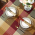 SASTYBALE Checkered Style Cloth Napkins – 20 x 20 Inch, 4 Pieces, Washable for Restaurant, Family Dinners, Weddings