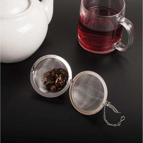 HIC Kitchen Jumbo Mesh Ball Tea Infuser, 3-Inch, 18/8 Stainless Steel