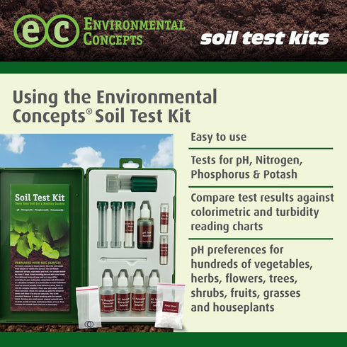 1662 40 Luster Leaf Products Luster Leaf Professional Soil Kit with Tests, Green