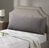 EVOLIVE Ultra Soft Microfiber Body Pillow Cover, 21"x54" with Hidden Zipper Closure, Charcoal Grey