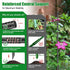 VRIEZOP 44" Spiral Frame Trellis for Climbing Plants Outdoor Indoor - Adjustable Heavy Duty Metal Garden Plant Support