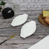 Set of 4 Ceramic Oval Au Gratin Baking Dishes, 7 oz, Oven & Microwave Safe, Double Handle for Kitchen Use