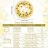 60x60 Inch Summer Hexagram Sunflower Tablecloth Round and Spring Yellow Floral Table Cloth Farmhouse Season for Home