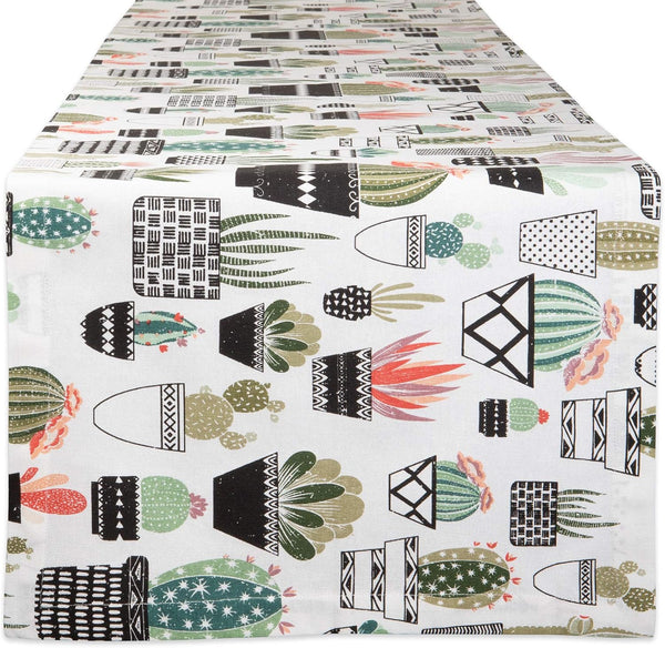 DII Urban Cactus Kitchen Collection, 14x72 Table Runner