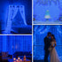 300 9.8ft 9.8ft 8 DomeStar LED Fairy Curtain Lights, x Waterproof String Hanging Lights with Modes Remote, Plugin