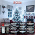 2026 88ft 240LED 12Modes, 7Voice Commands New Voice Control Smart Christmas String Lights Outdoor/Indoor | String