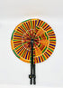 African Fan 2, African Ankara Print Fan, Ankara Handheld Fan, Afrocentric Foldable Fan, African Kente Print Fan by ShopHaven