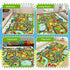 Mfmiudole 39.4" 59" Tummy Kids Rug Play Mat for Toy Cars, Farm Life Road Traffic for Playroom Kids Car Road Rugs