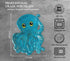 Octopus Spoon Rest for Stove Top, Ceramic Kitchen Counter Spoon Holder, Cute Blue Utensil Rest