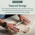 Ultra Cuisine French Rolling Pin for Baking – Tapered Stainless Steel Design with Measurements for Professional or Home