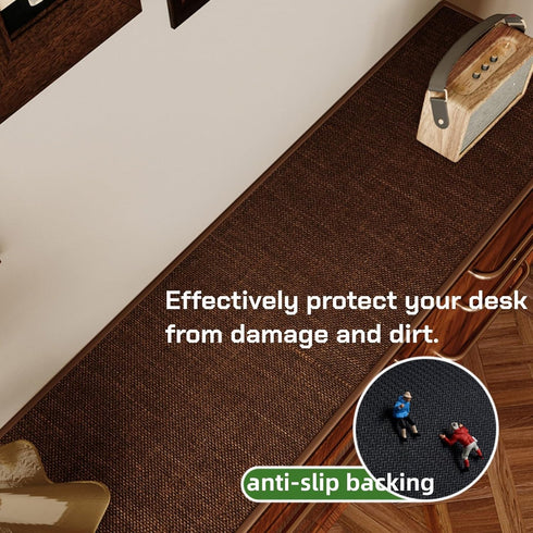 SMILEGIF 15.7''X31.5'') Sideboard Buffet Cabinet Cover, Super Absorbent Mat for Wood Buffet Table, Anti-Slip Top