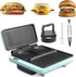 Baker's Friend Breakfast Sandwich Maker, Nonstick Electric Griddle & Grill Combo, 3 in 1 Breakfast Station
