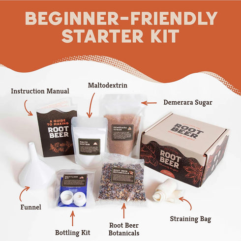 1 Craft A Brew - DIY Make Your Own Craft Root Beer - Complete Equipment and Supplies - Starter Home Brewing Kit