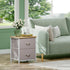 2 Closet Somdot Nightstand, Small Drawer Dresser End Table, Chest of Drawers, Bedside Table Night Stand End Table