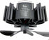 VODA 4-Blade Heat Powered Stove Fan for Wood Burner, Increases Warm Air by 80%