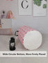 QUEENLALA Large Storage Basket, Collapsible Round Laundry Hamper/Bathroom Decor, Boys and Girls Clothing Bin