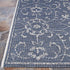 Couristan Monte Carlo Summer Vines Area Rug 2' x 3'7", Navy-Ivory