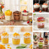 300 5 Oz 7 Oz Frozen Pcs Dessert Cups with Spoons and Lids, and Clear Plastic Parfait and Shooter Cups for Parties.