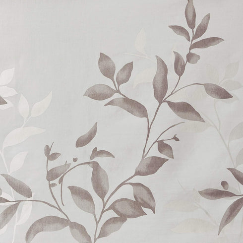 Madison Park Cecily Semi Sheer SINGLE Panel Window Curtain, Burnout Botanical Print, 50x84", Leaves Mauve